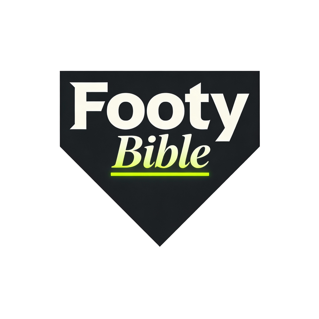 Footybible Logo - Stories behind the beautiful game.