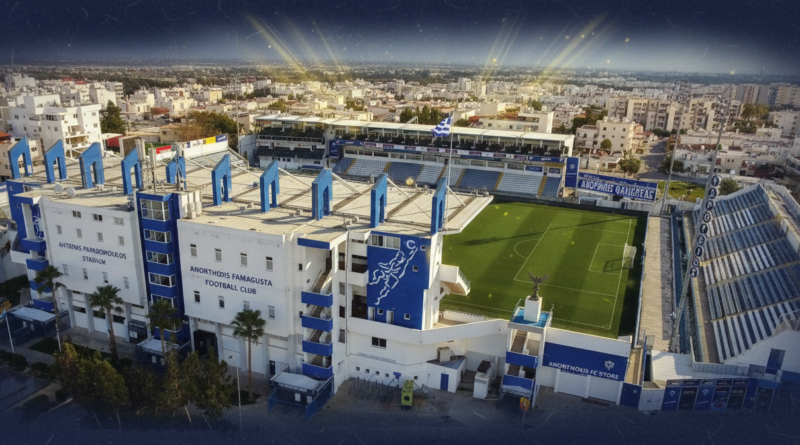 Anorthosis Famagusta Stadium Image stylized by Footybible
