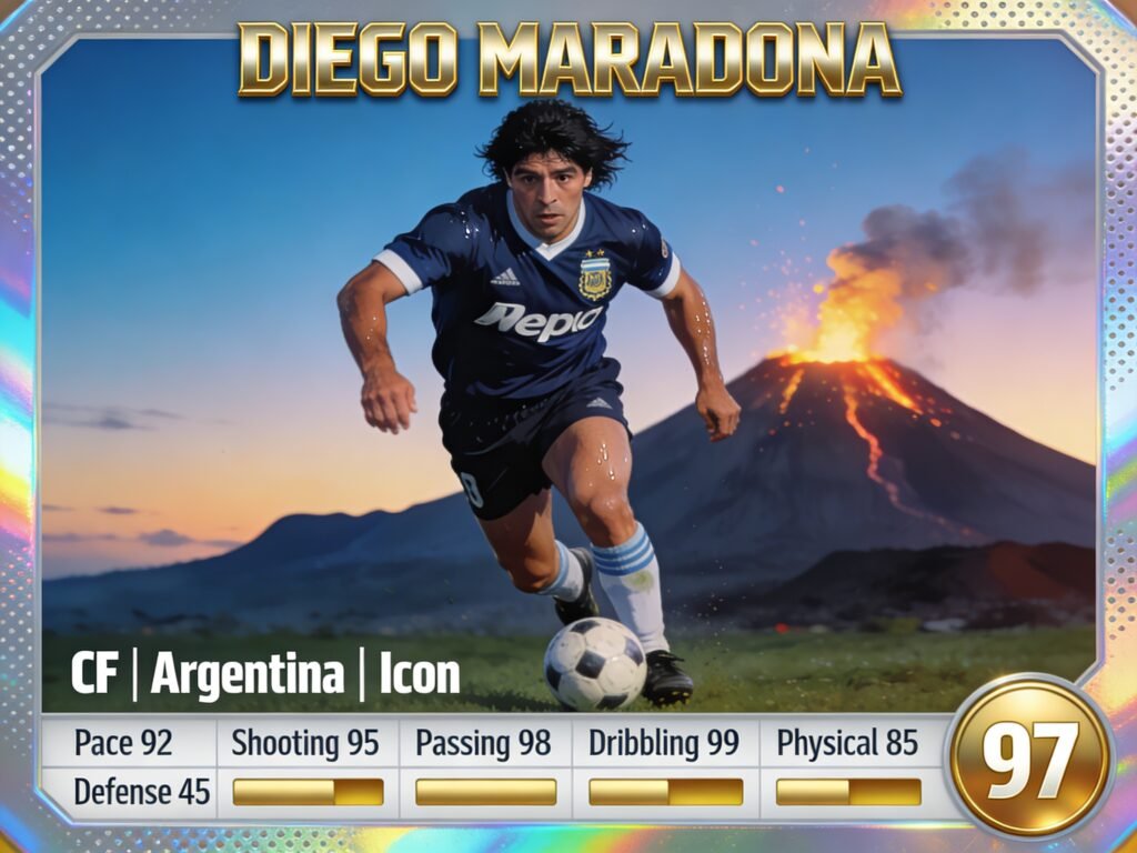 Maradona - Stats Card