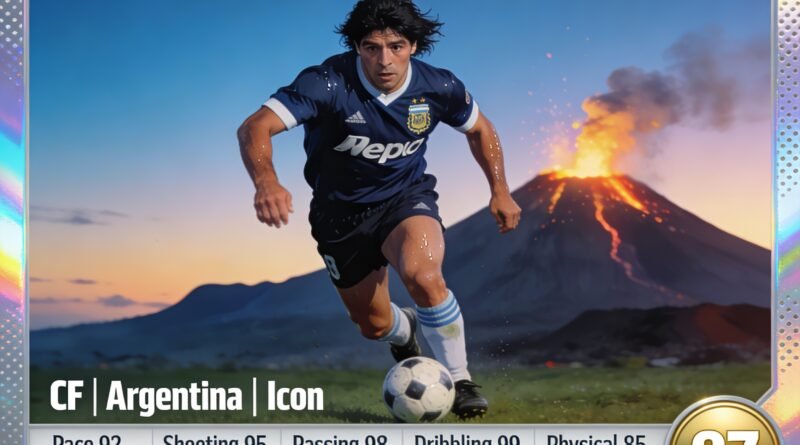 Maradona - Stats Card